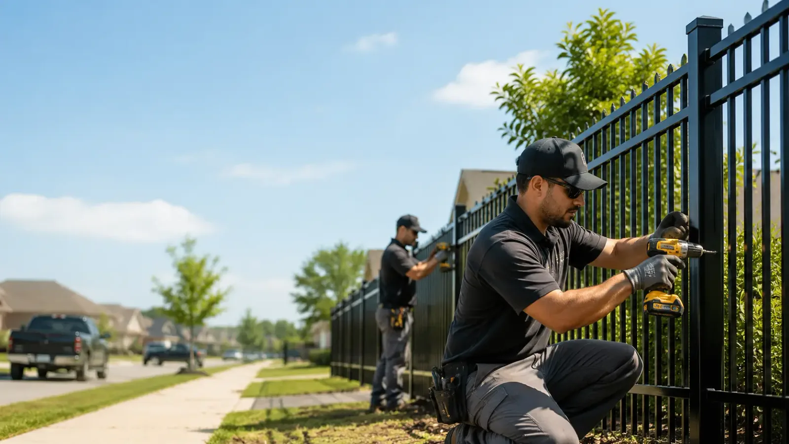 Metal Fence Installation in Simpson, NC